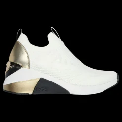 A Wedge - Etty Skechers Slip On Da Donna Bianco - 133226