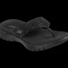 Accent Skechers Sandali Da Donna 140284 Nero - 140284