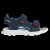 Airadyum Bo Geox Sandali Da Bambino Blu - J45F1A