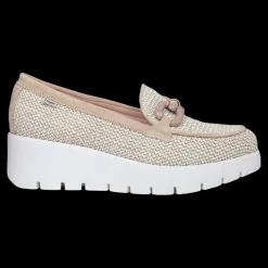 Amal Callaghan Mocassini Da Donna Con Zeppa Sabbia - 32111