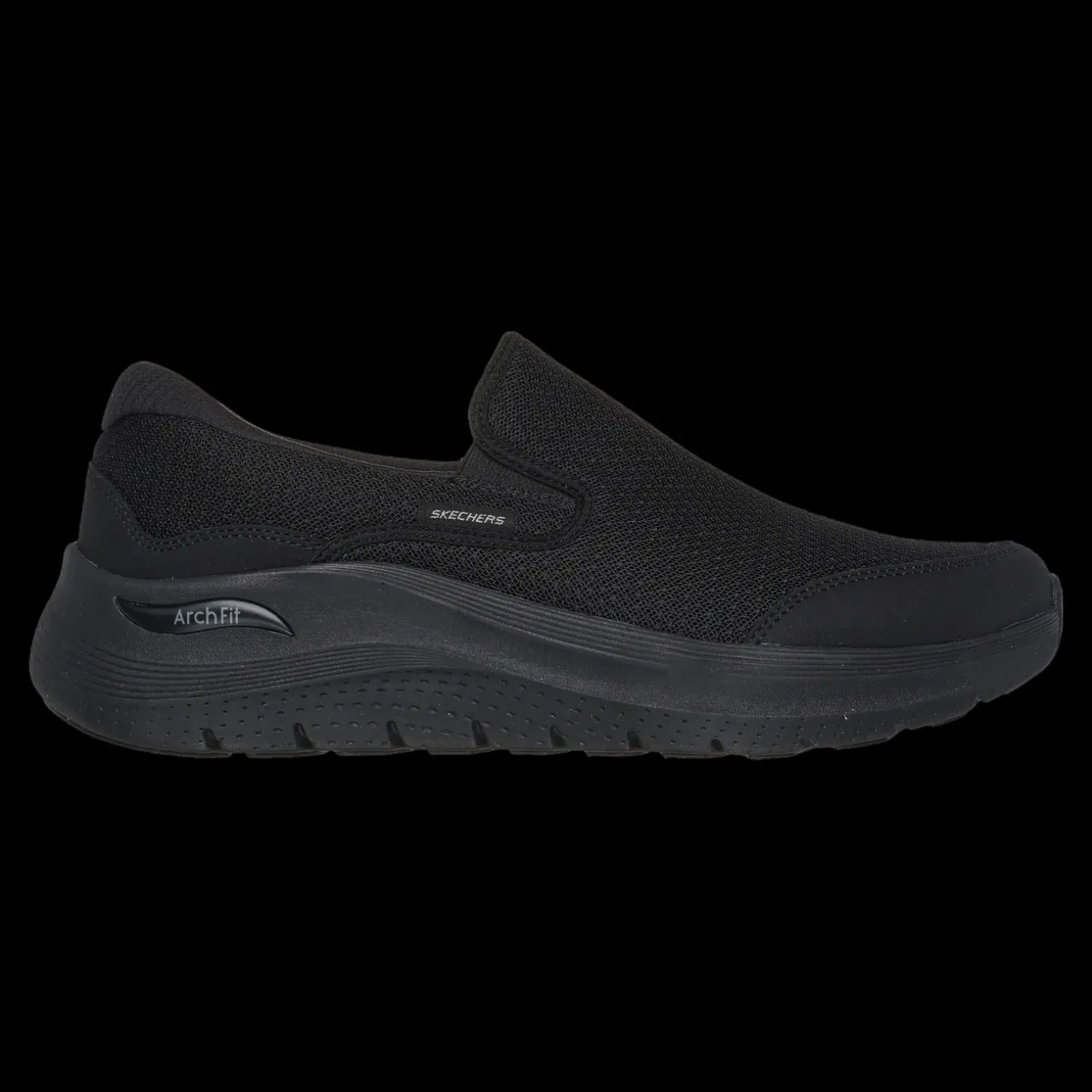 Arch Fit 2.0 - Vallo Skechers Scarpe Sportive Slip On Sneakers Da Uomo Nero - 232706