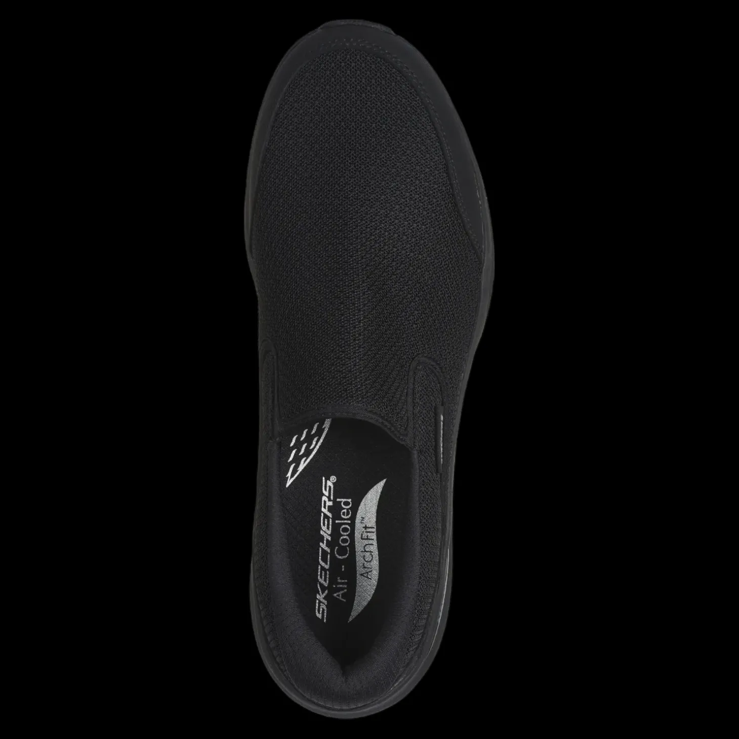 Arch Fit 2.0 - Vallo Skechers Scarpe Sportive Slip On Sneakers Da Uomo Nero - 232706