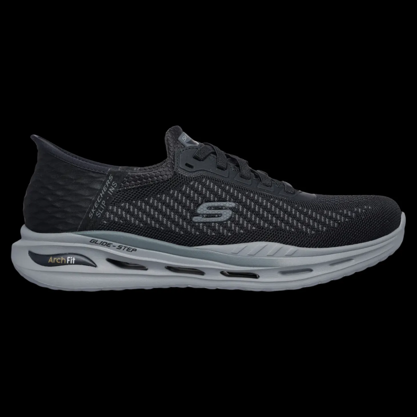 Arch Fit Orvan - Kincade Skechers Scarpe Sportive Sneakers Da Uomo Nero - 210994