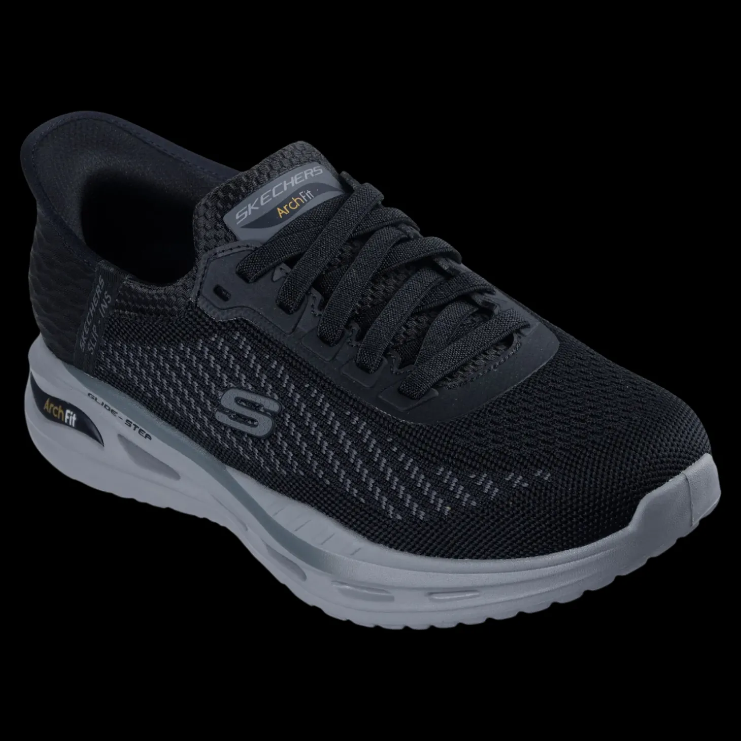 Arch Fit Orvan - Kincade Skechers Scarpe Sportive Sneakers Da Uomo Nero - 210994