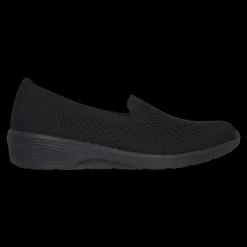 Arya - Clear Skies Skechers Mocassini Slip On Da Donna Nero - 158761