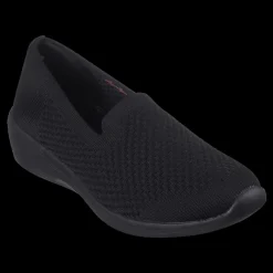 Arya - Clear Skies Skechers Mocassini Slip On Da Donna Nero - 158761