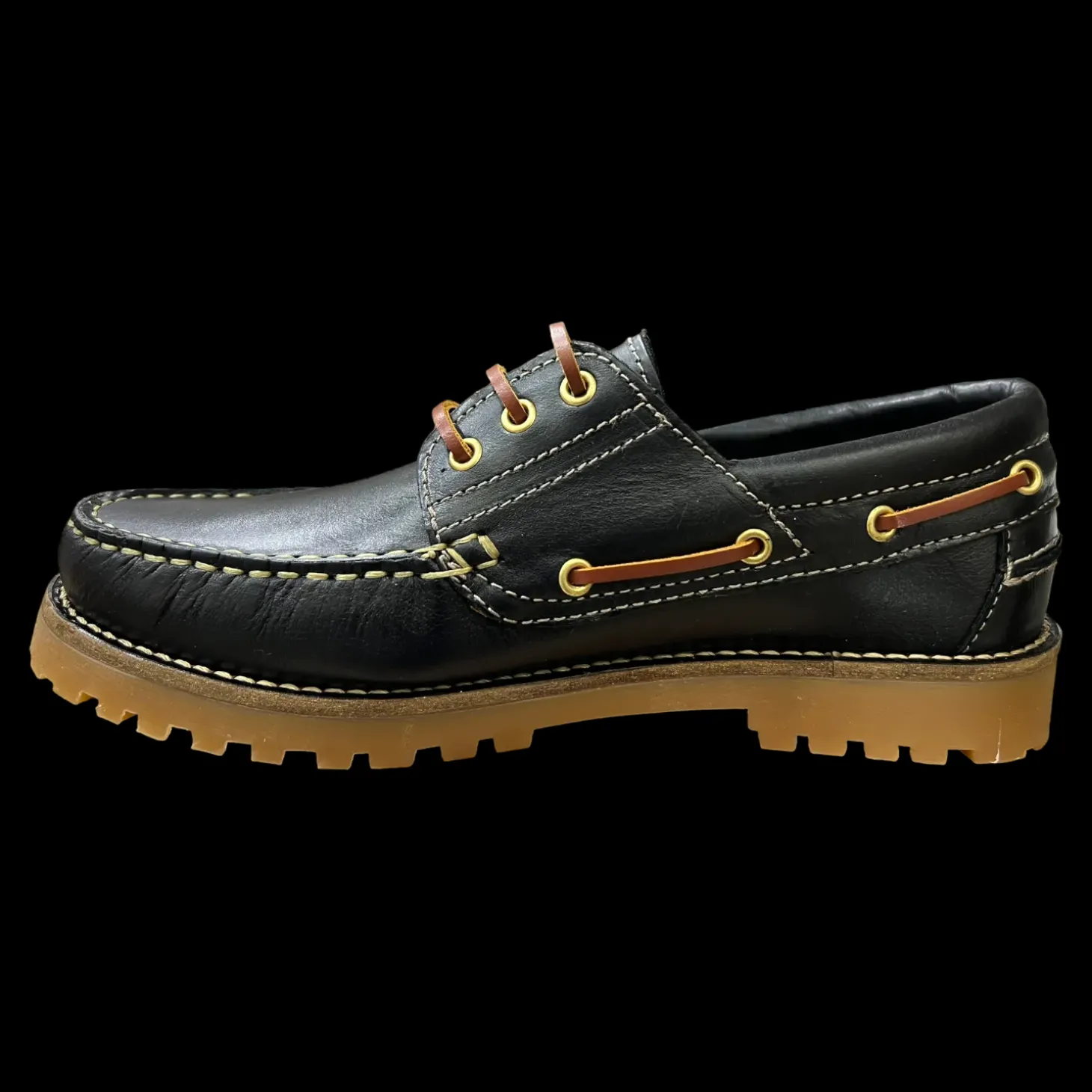 Baerchi Scarpe Modello Barca Da Uomo Blu - 7000