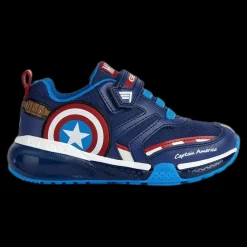 Bayonyc Geox Scarpe Sportive Sneakers Da Bambino Blu - J36FEC