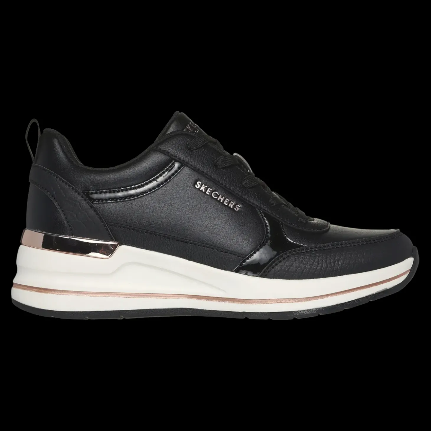 Billion 2 - Fine Shine Skechers Scarpe Sportive Sneakers Da Donna Nero - 177345