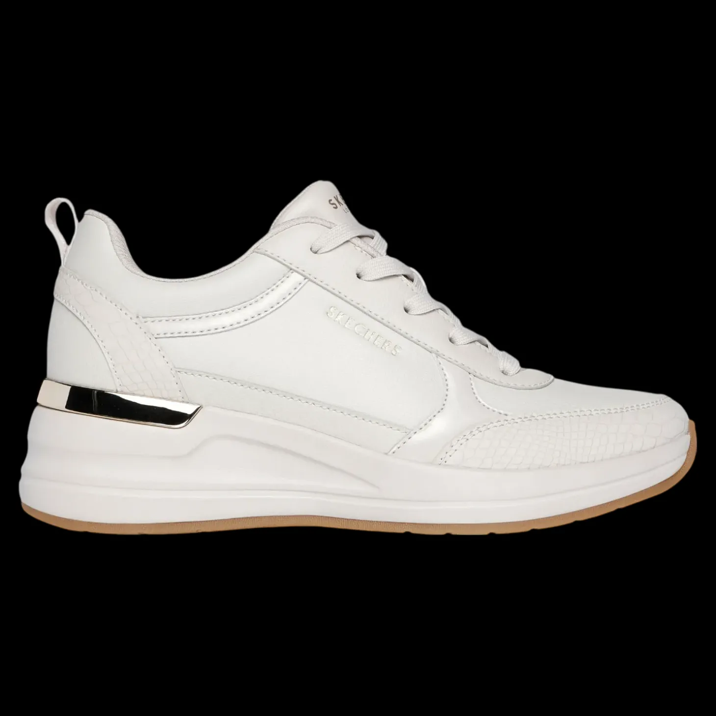 Billion 2 - Fine Shine Skechers Scarpe Sportive Sneakers Da Donna Bianco Sporco - 177345