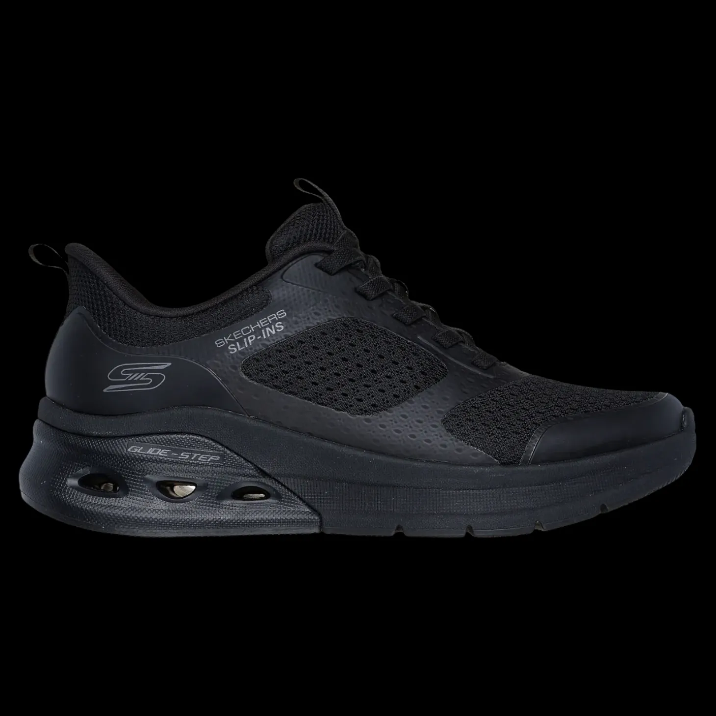 Bobs Arc Waves 2.0 Skechers Scarpe Sportive Sneakers Da Donna Nero - 117626