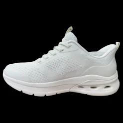 Bobs Arc Waves 2.0 Skechers Scarpe Sportive Sneakers Da Donna Bianco - 117626