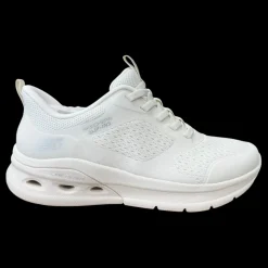 Bobs Arc Waves 2.0 Skechers Scarpe Sportive Sneakers Da Donna Bianco - 117626