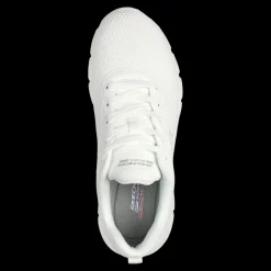 Bobs B Flex - Chill Edge Skechers Scarpe Sportive Sneakers Da Uomo Bianco - 118106