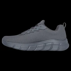 Bobs B Flex - Chill Edge Skechers Scarpe Sportive Sneakers Da Uomo Grigio - 118106