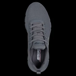 Bobs B Flex - Chill Edge Skechers Scarpe Sportive Sneakers Da Uomo Grigio - 118106