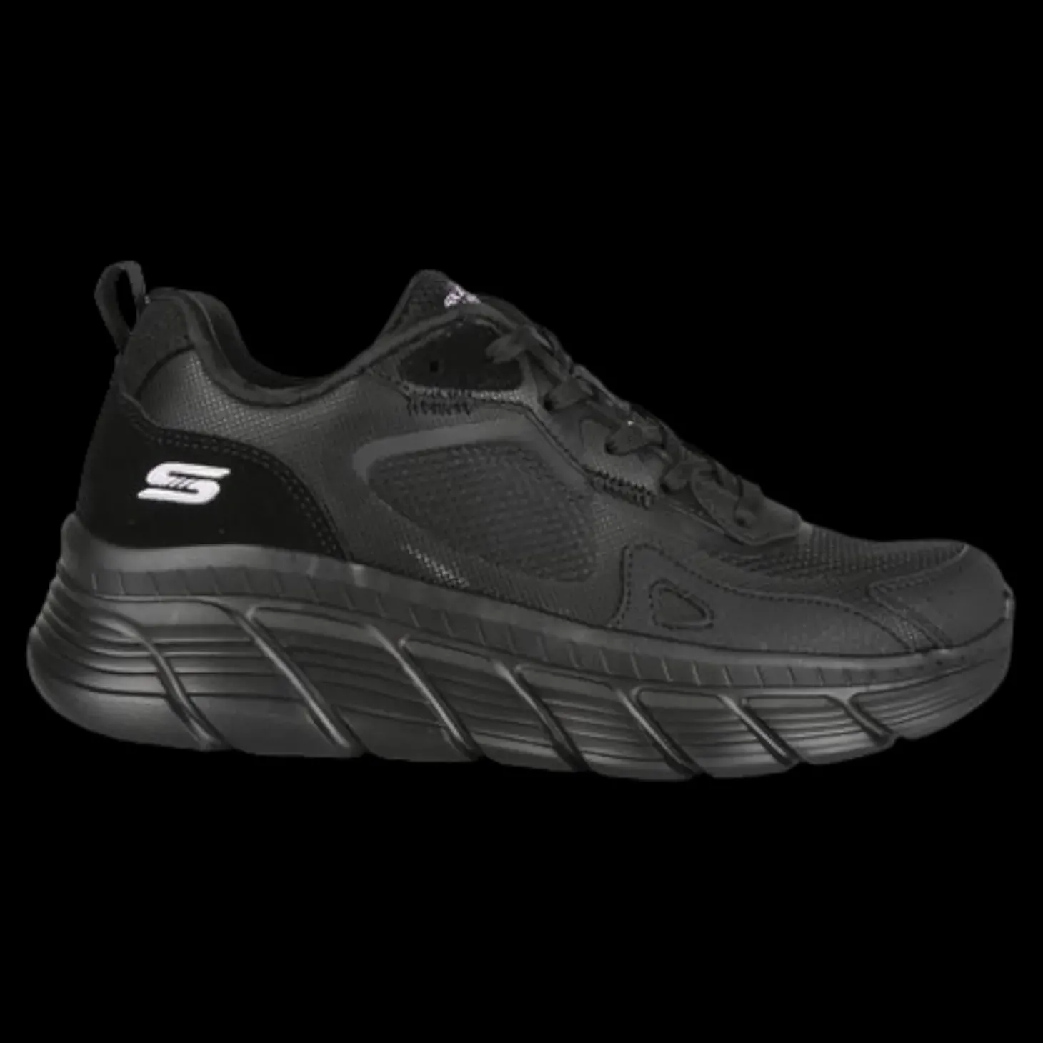 Bobs B Flex Hi - Forces Within Skechers Scarpe Sportive Da Donna Nero - 117380