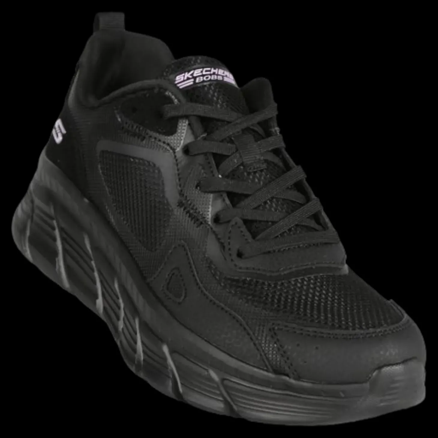 Bobs B Flex Hi - Forces Within Skechers Scarpe Sportive Da Donna Nero - 117380
