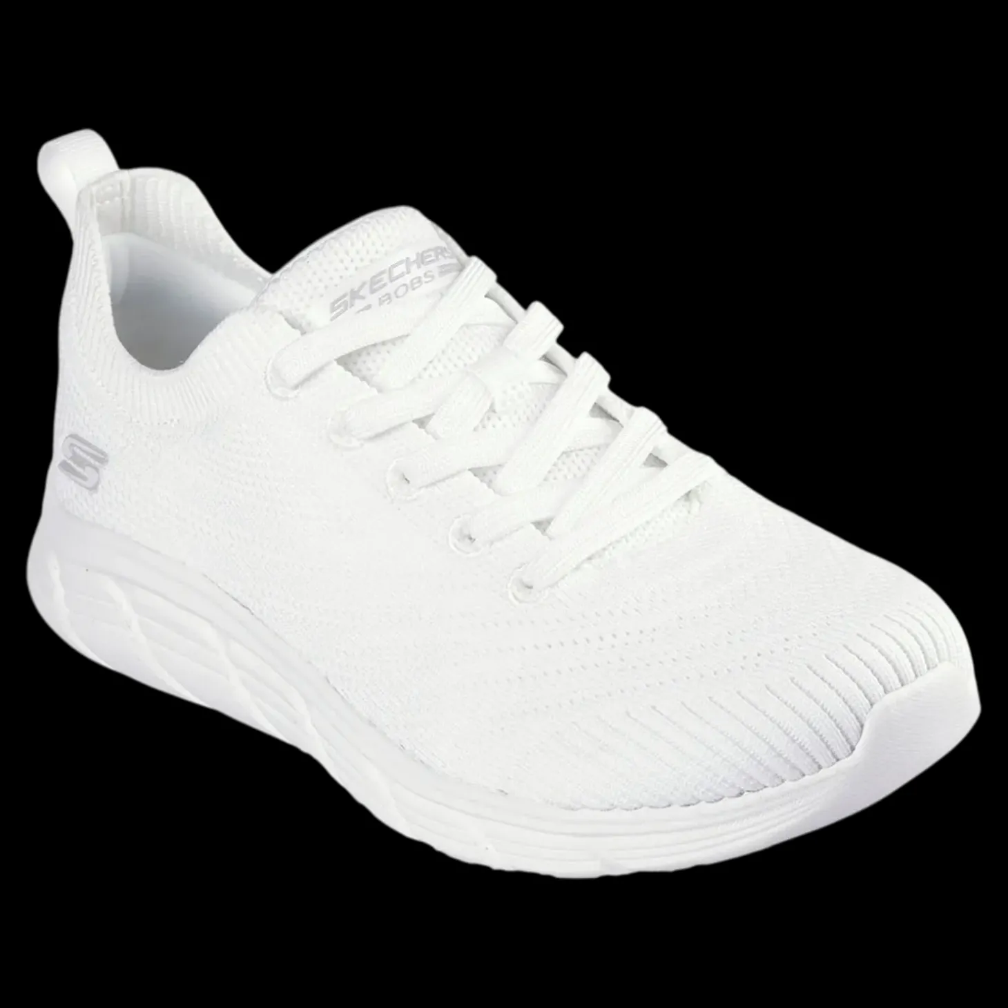 Bobs Bflex Lo - Graceful Stride Skechers Scarpe Sportive Sneakers Da Donna Bianco - 117591