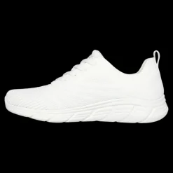 Bobs Bflex Lo - Graceful Stride Skechers Scarpe Sportive Sneakers Da Donna Bianco - 117591