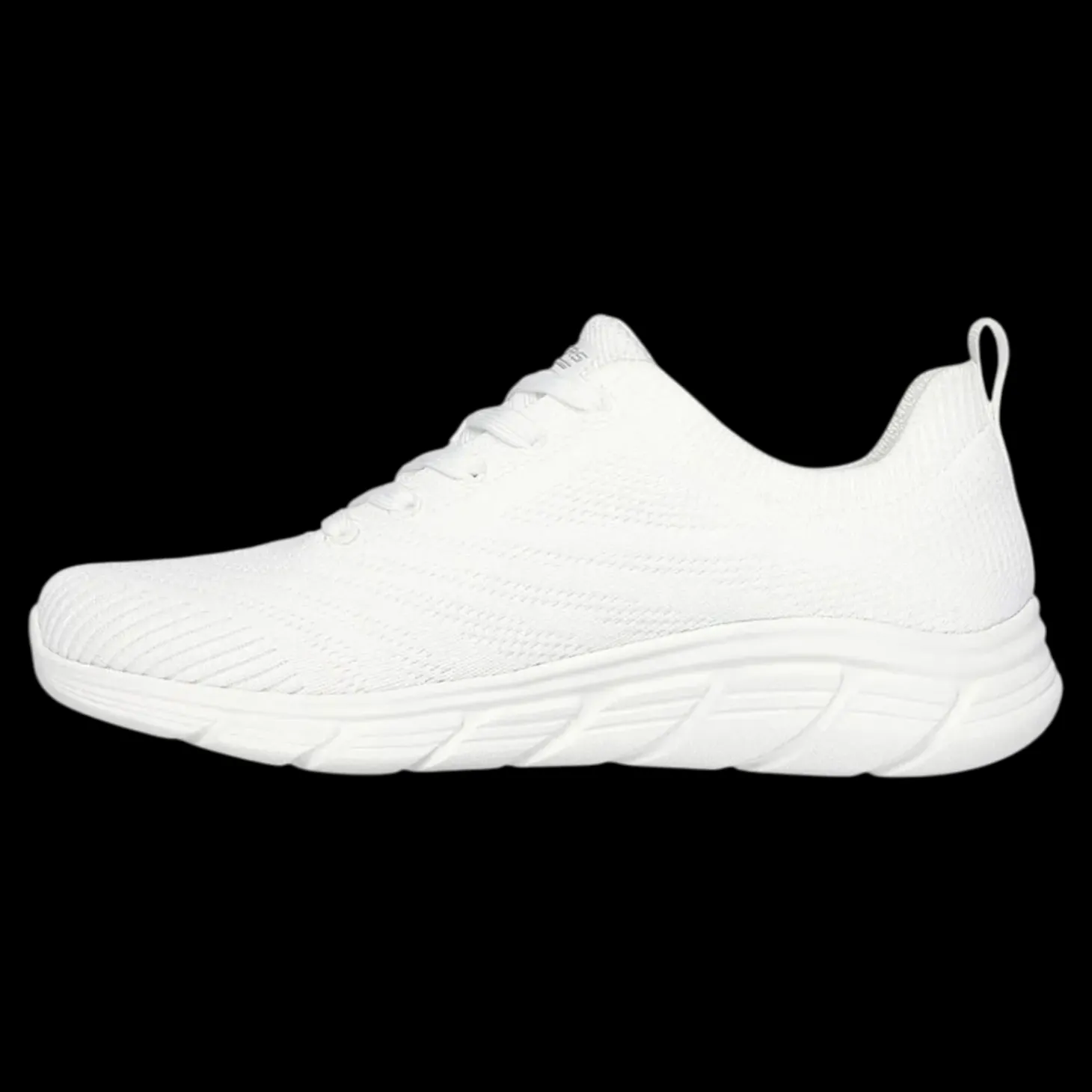 Bobs Bflex Lo - Graceful Stride Skechers Scarpe Sportive Sneakers Da Donna Bianco - 117591