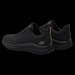 Bobs Geo - How Marvelous Skechers Scarpe Sportive Sneakers Da Donna Nero - 117422