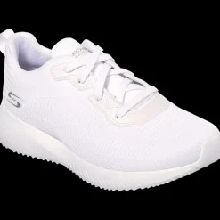 Bobs Sport Squad Skechers Scarpe Sportive Da Donna 32504 Bianco - 32504