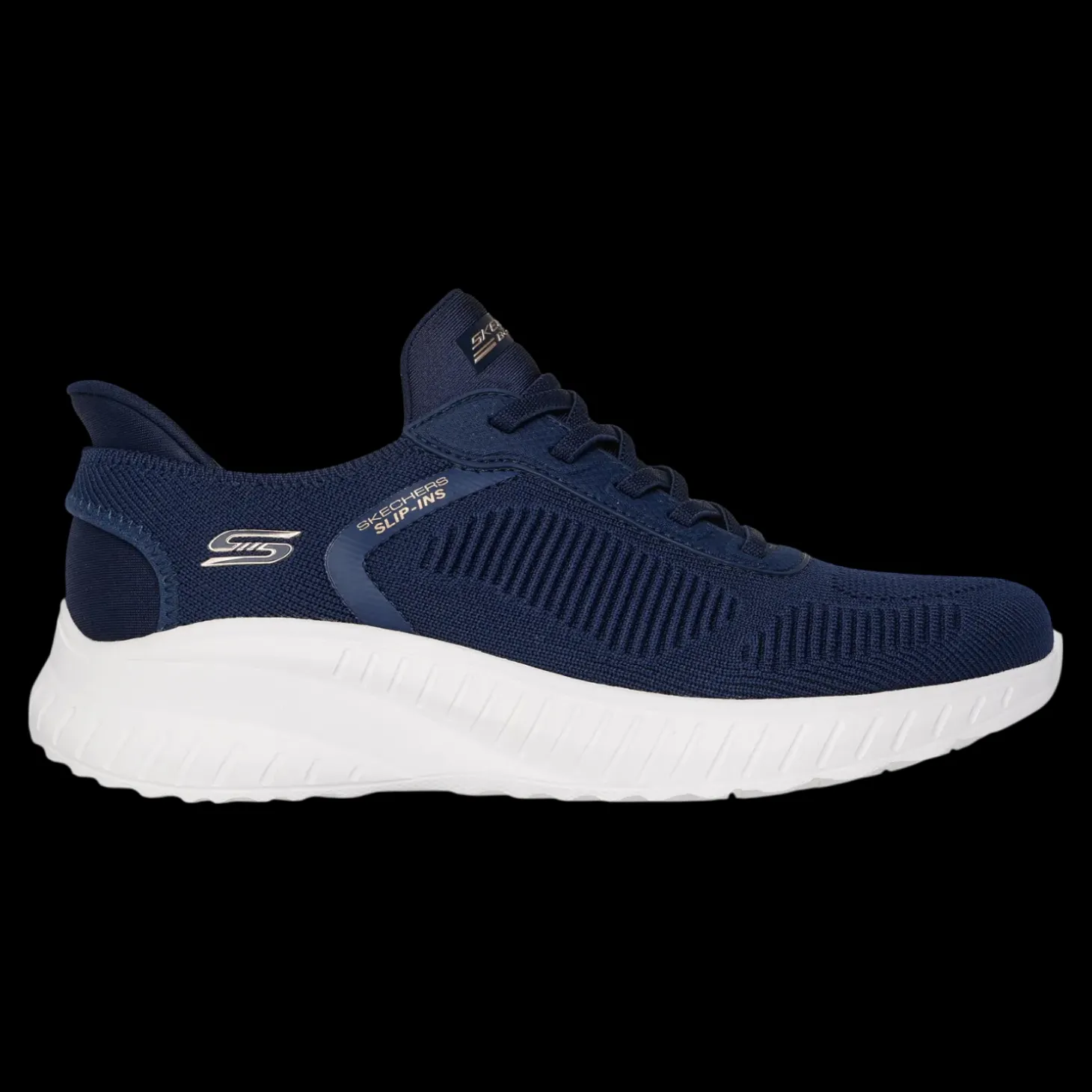 Bobs Squad Chaos - Current Mu Skechers Scarpe Sportive Sneakers Da Donna Blu - 117497