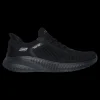 Bobs Squad Chaos - Current Mu Skechers Scarpe Sportive Sneakers Da Donna Nero - 117497