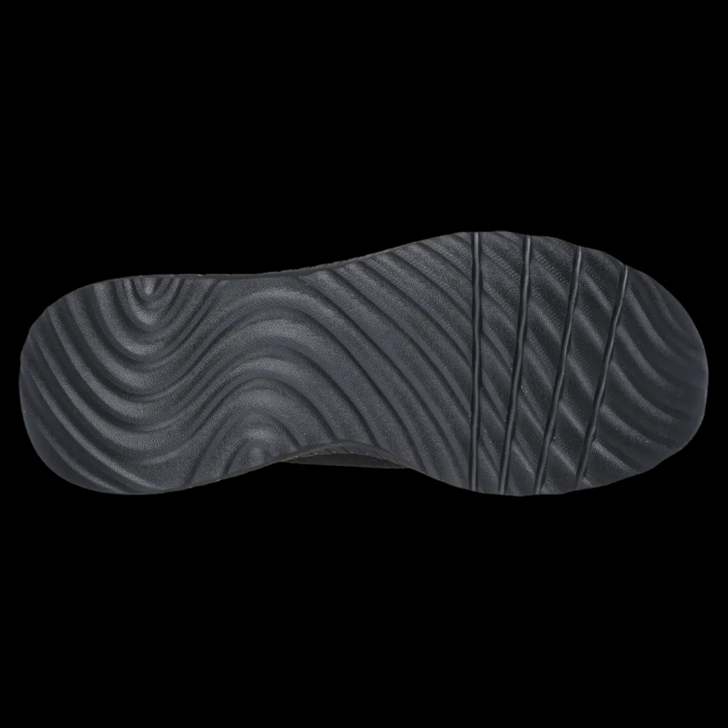 Bobs Squad Chaos - Current Mu Skechers Scarpe Sportive Sneakers Da Donna Nero - 117497