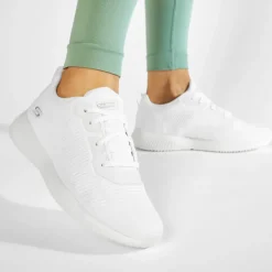 Bobs Squad Skechers Scarpe Sportive Da Donna Bianco - 31362