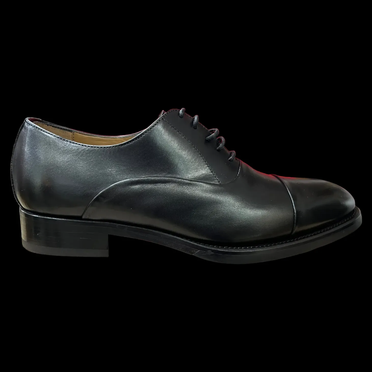 Calpierre Stringate Da Uomo Be051 Gloss Nero - BE051