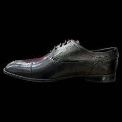 Calpierre Stringate Eleganti Da Uomo In Pelle Nera 2250 Anilux Nero - 2250