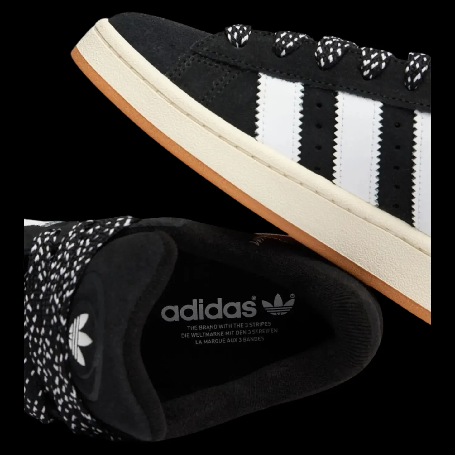 Campus 00s W Adidas Originals Scarpe Sportive Sneakers Unisex Nero - IH2659