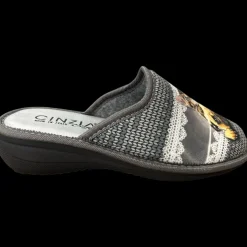 Cinzia Soft Pantofole E Ciabatte Da Donna Sd0006 Grigio - SD0006