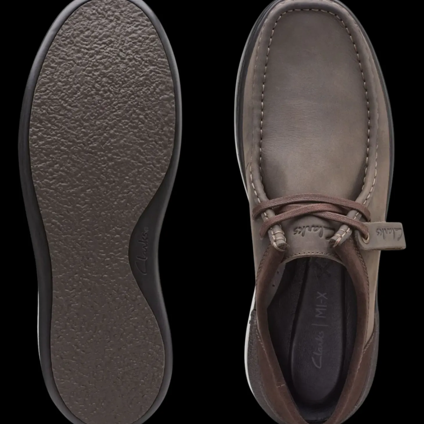 Courtlitewally Clarks Sneakers Da Uomo 14885 Marrone - 14885
