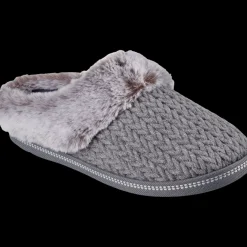 Cozy Campfire Skechers Pantofole E Ciabatte Da Donna 167623 Grigio - 167623