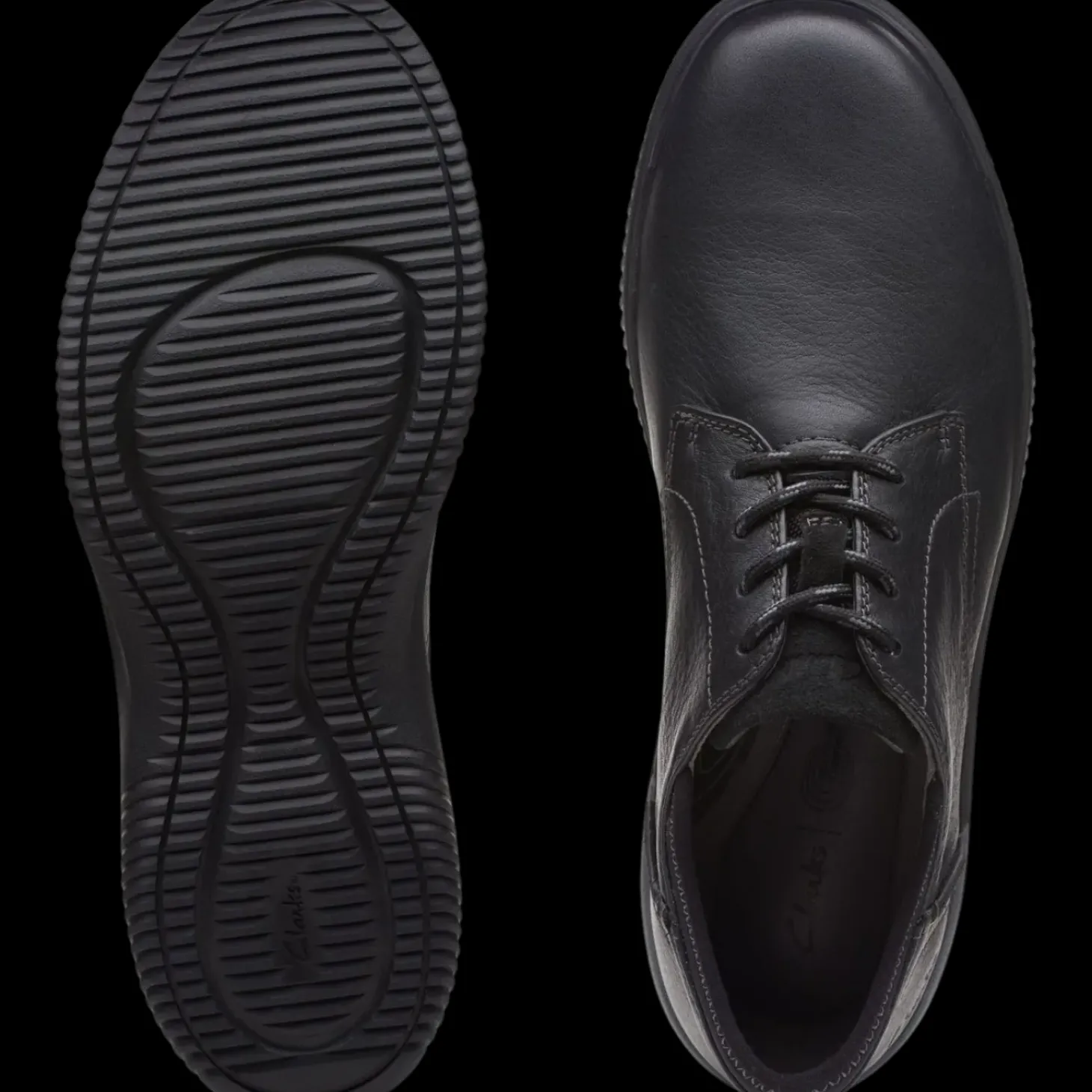 Donaway Plain Clarks Sneakers Da Uomo 21938 00060 Nero - 21938 00060