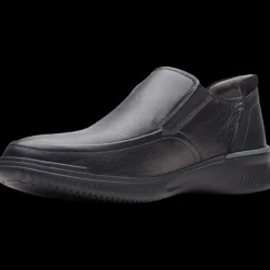 Donaway Step Clarks Slip On Da Uomo 21938 00100 Nero - 21938 00100