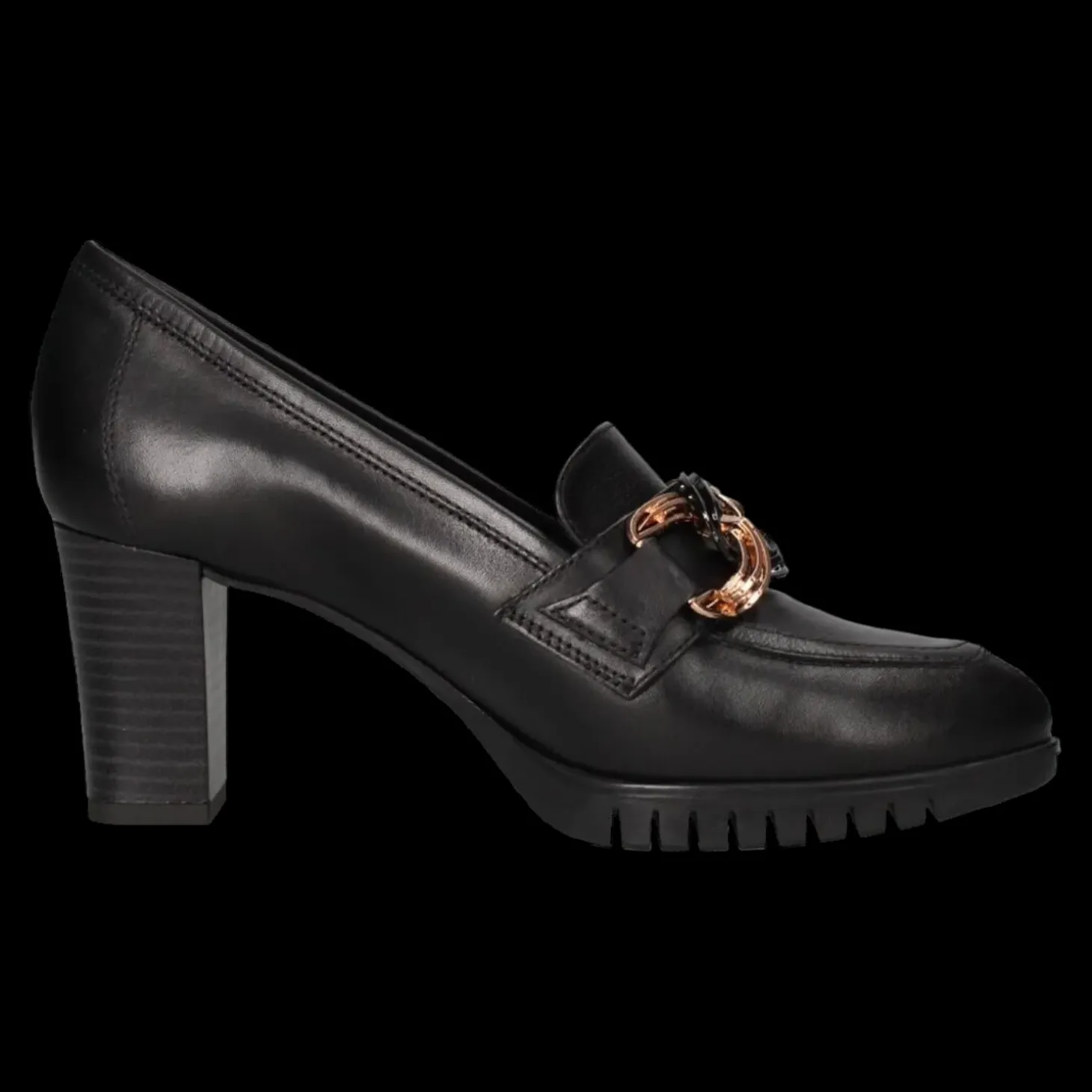 Donna Serena Decollete Mocassini Da Donna Nero - 264781DP