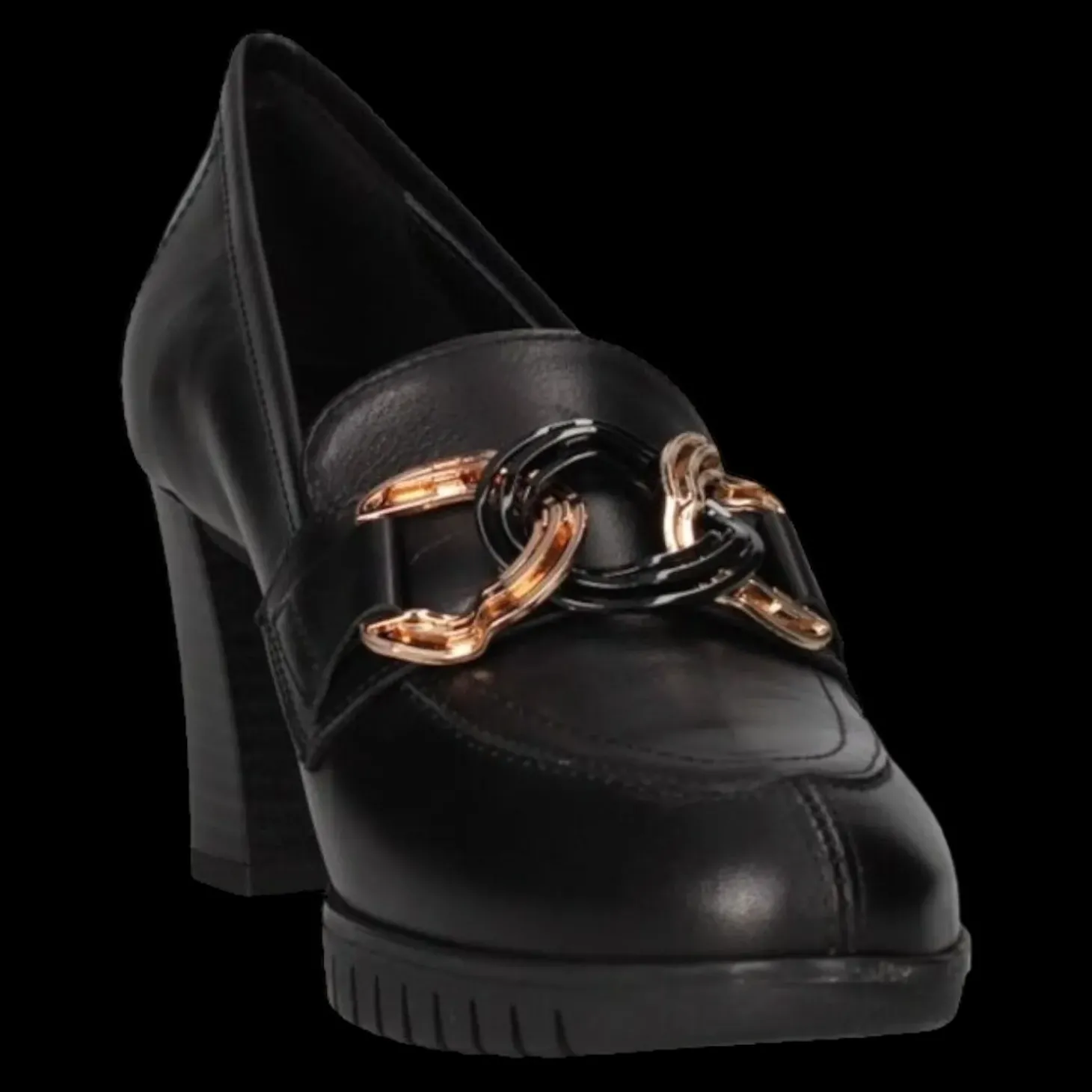 Donna Serena Decollete Mocassini Da Donna Nero - 264781DP