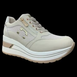Donna Serena Sneakers Da Donna Beige/platino - 2L5111DM