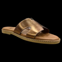 Easynrose | Free Life Pantofole E Ciabatte Sandali Da Donna Bronzo - 839-001