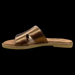 Easynrose | Free Life Pantofole E Ciabatte Sandali Da Donna Bronzo - 839-001