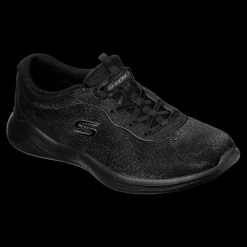 Envy Vibrant Soul Skechers Scarpe Sportive Slip On Da Donna Nero - 23618