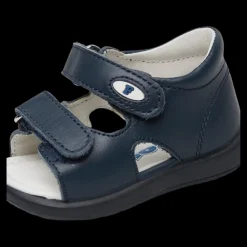 Falcotto Sandaletti Primi Passi Per Bambini In Pelle Blu - 0011500728.01.0C02