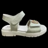 Felicia 1 Lelli Kelly Sandali Da Bambina Lkcv3570 Glitter Bianco - LKCV3570