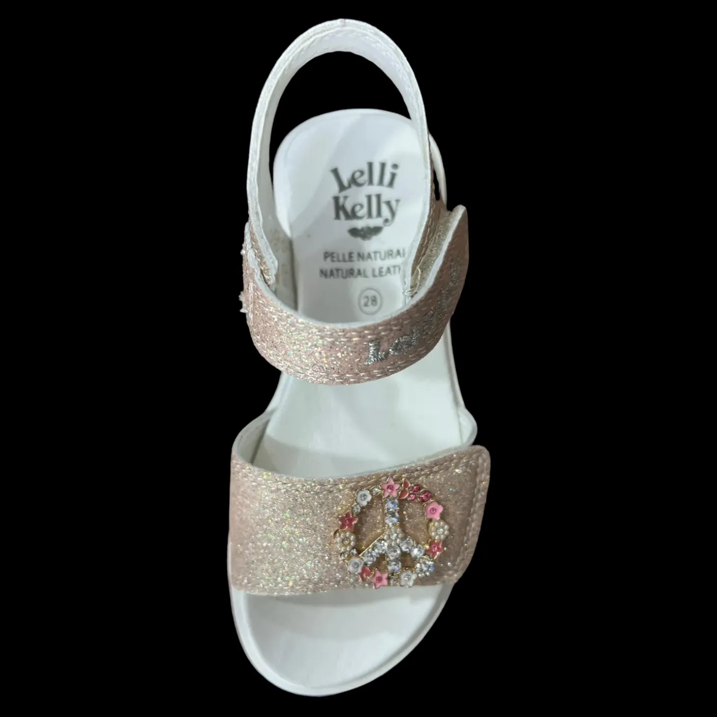 Felicia 1 Lelli Kelly Sandali Da Bambina Lkcv3570 Glitter Oro - LKCV3570