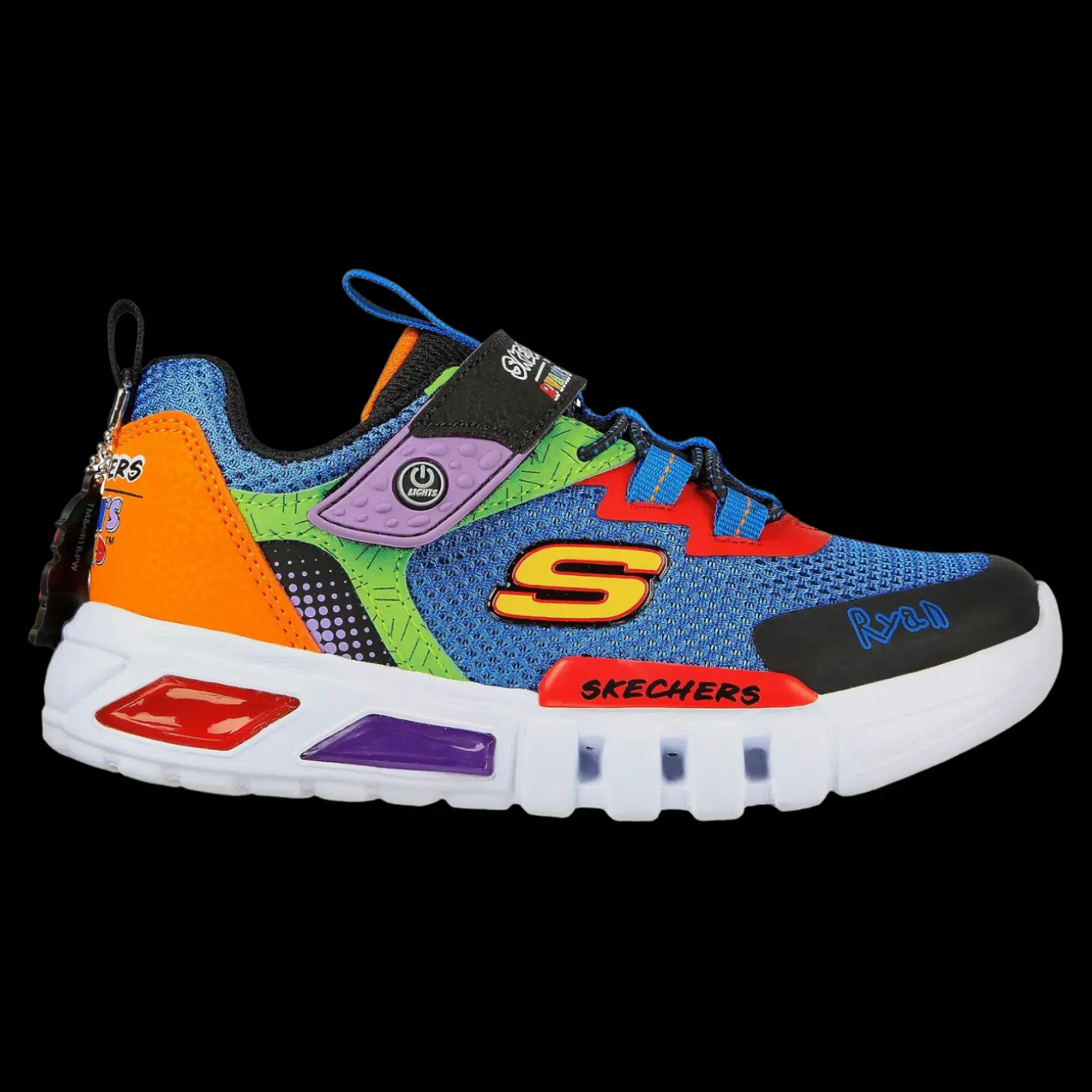 Flash-fun-skechers-scarpe Sportive-da Bambino-406061l Multicolore - 406061L