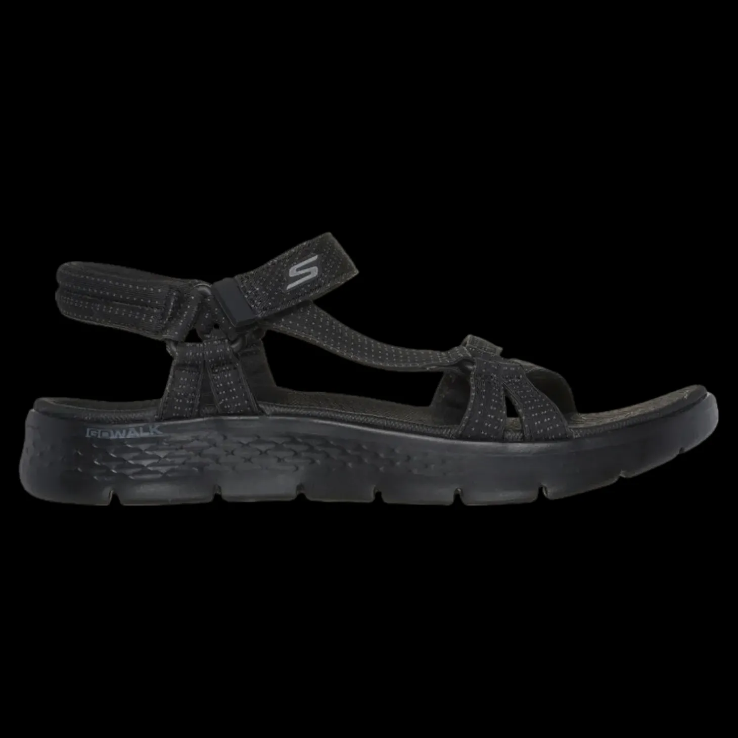 Flex Sandal - Sublime Skechers Sandali Da Donna Nero - 141451